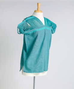 Blusa deshilada/aqua