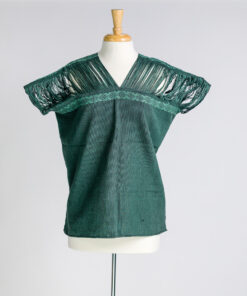 Blusa deshilada/militar