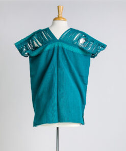 Blusa deshilada/esmeralda